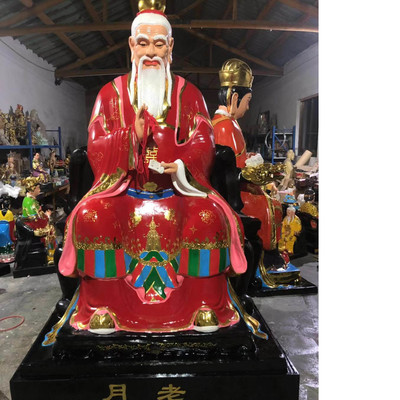 廣西 玻璃鋼月老神像佛像廠家 月下老人 一手貨源